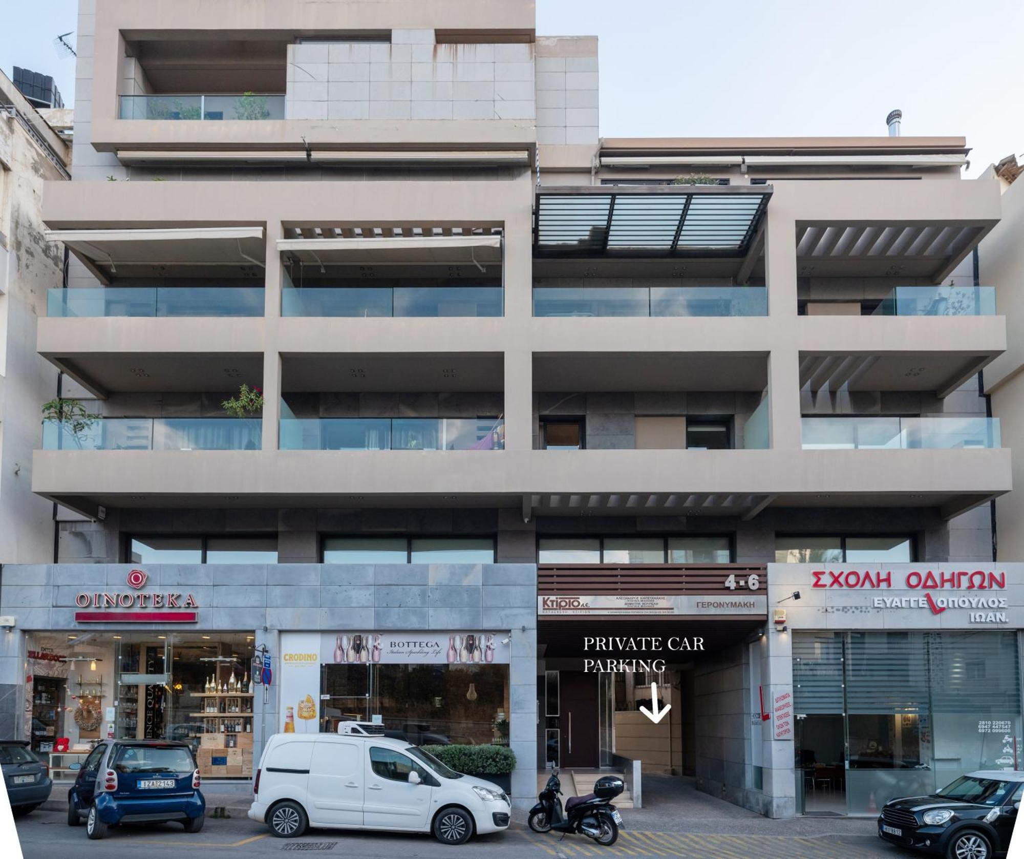 Onyx City Center Apartment With Parking Heraklion  Екстер'єр фото